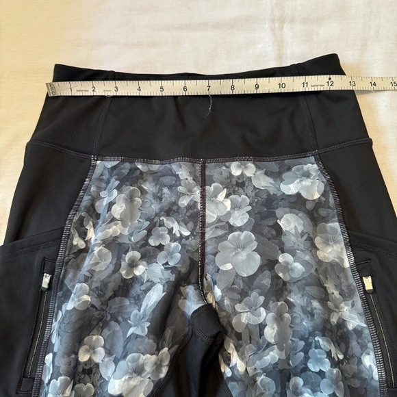 Athleta Small Frost High Traverse Floral Ankle Leggings - Picture 5 of 9